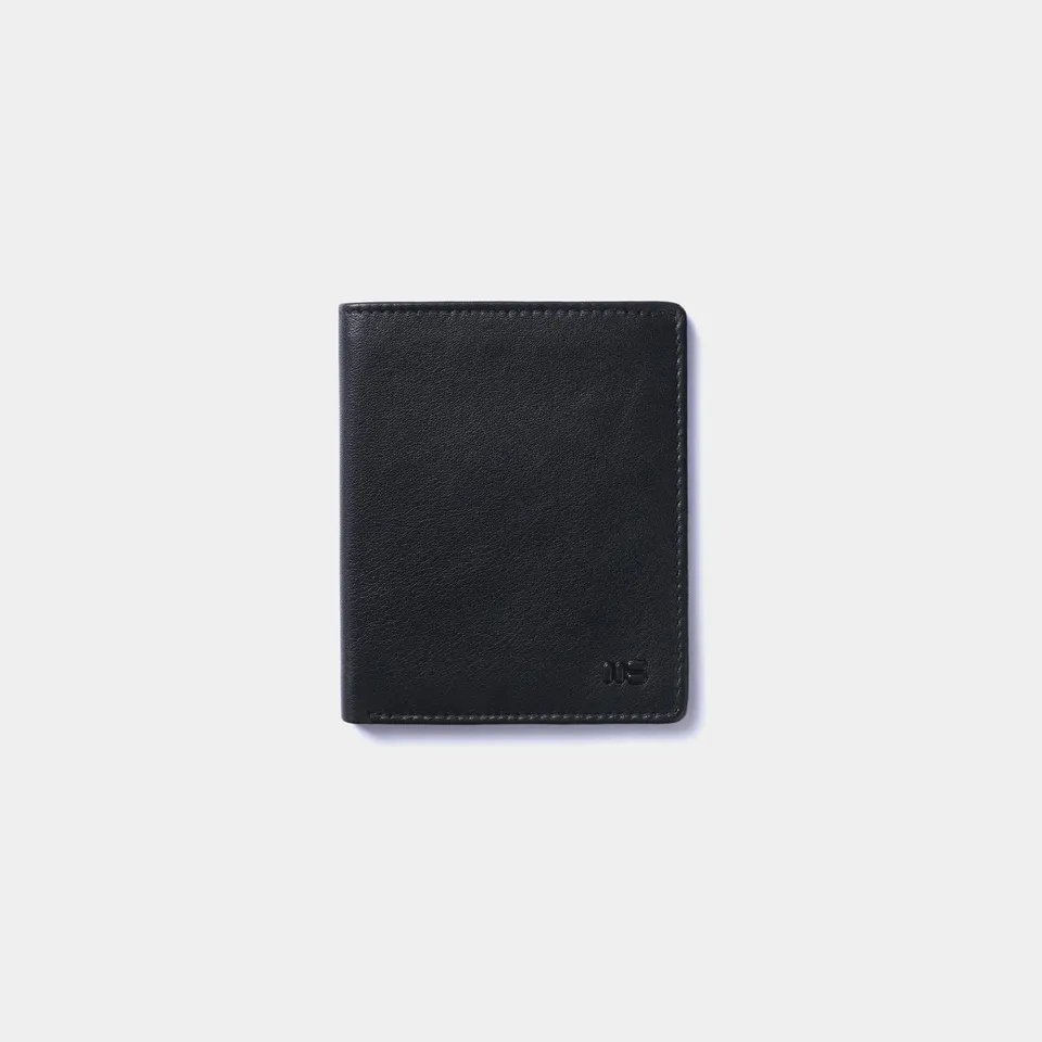 Miguel Bellido Carteras Cartera con tarjetero in pelle bovina nera RFID