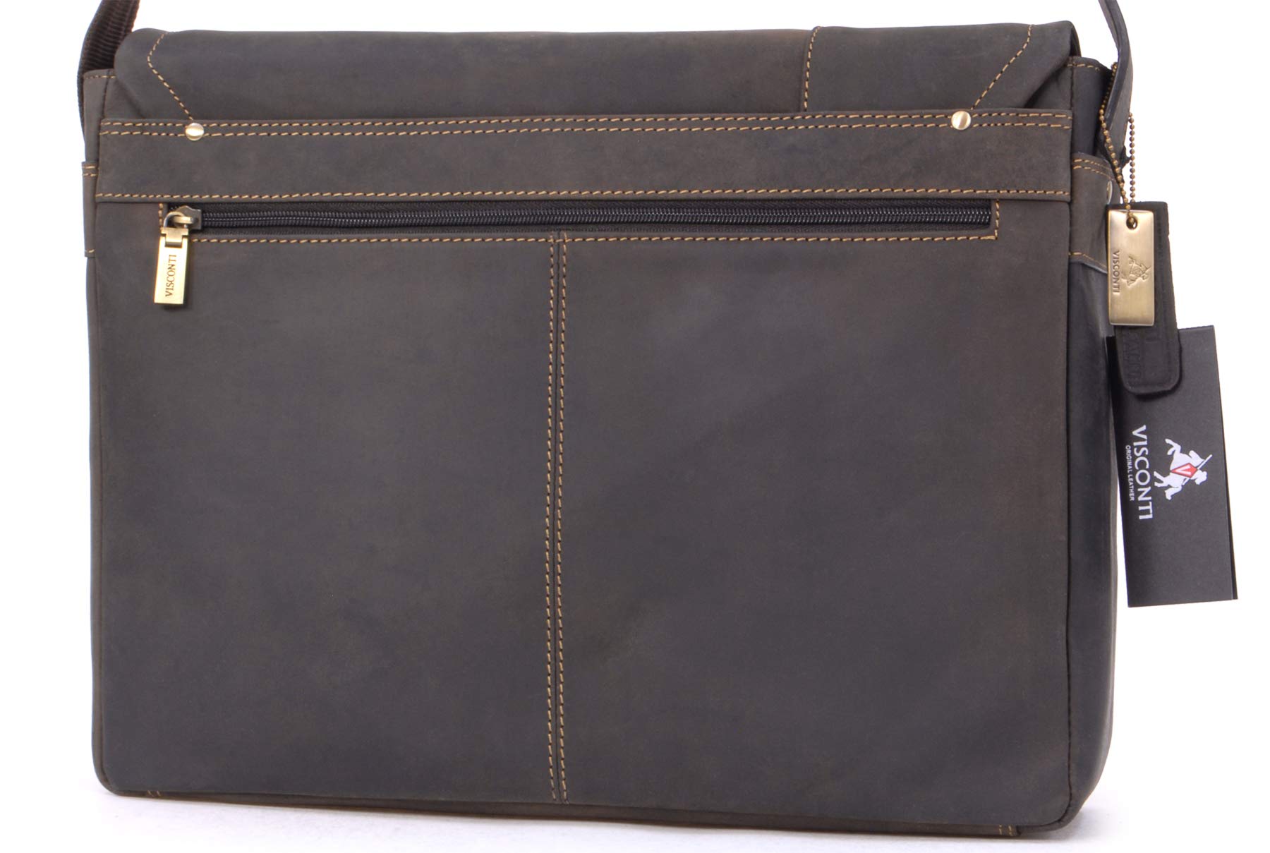 Visconti Hunters Bags 16072 Foster borsa messenger a tracolla in pelle
