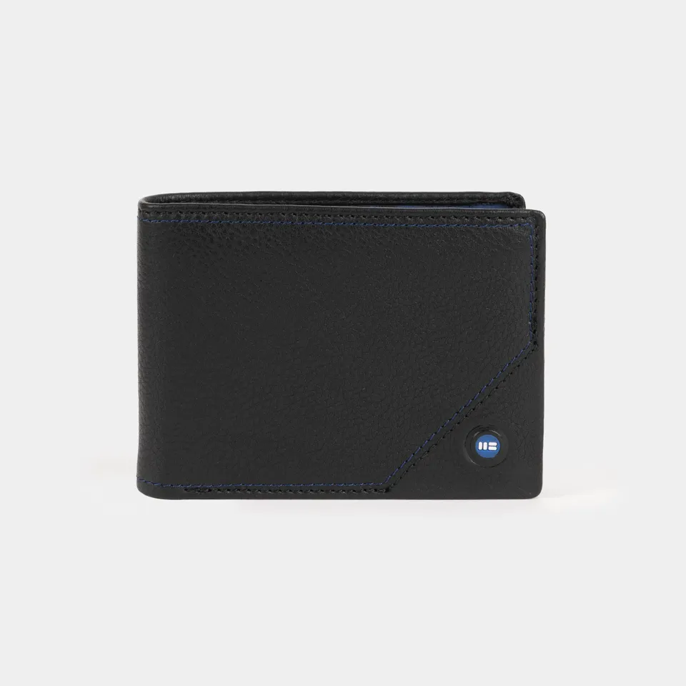 Miguel Bellido Carteras Hamburgo portafoglio nero RFID