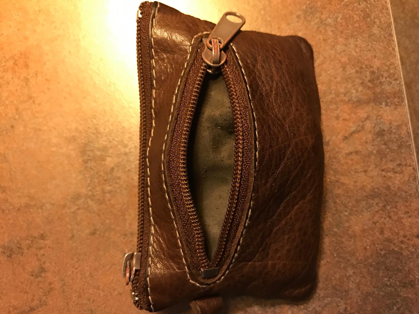 myledershop Schlüsseltaschen Sacchetto chiave MJ-Design-Germany portachiavi nero
