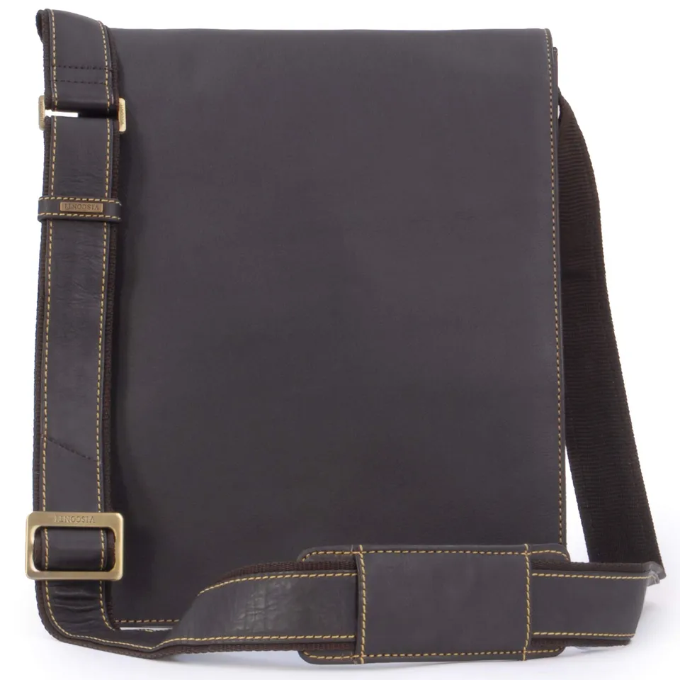 Visconti Hunters Bags 18410 Jasper borsa messenger in pelle Olio Marrone