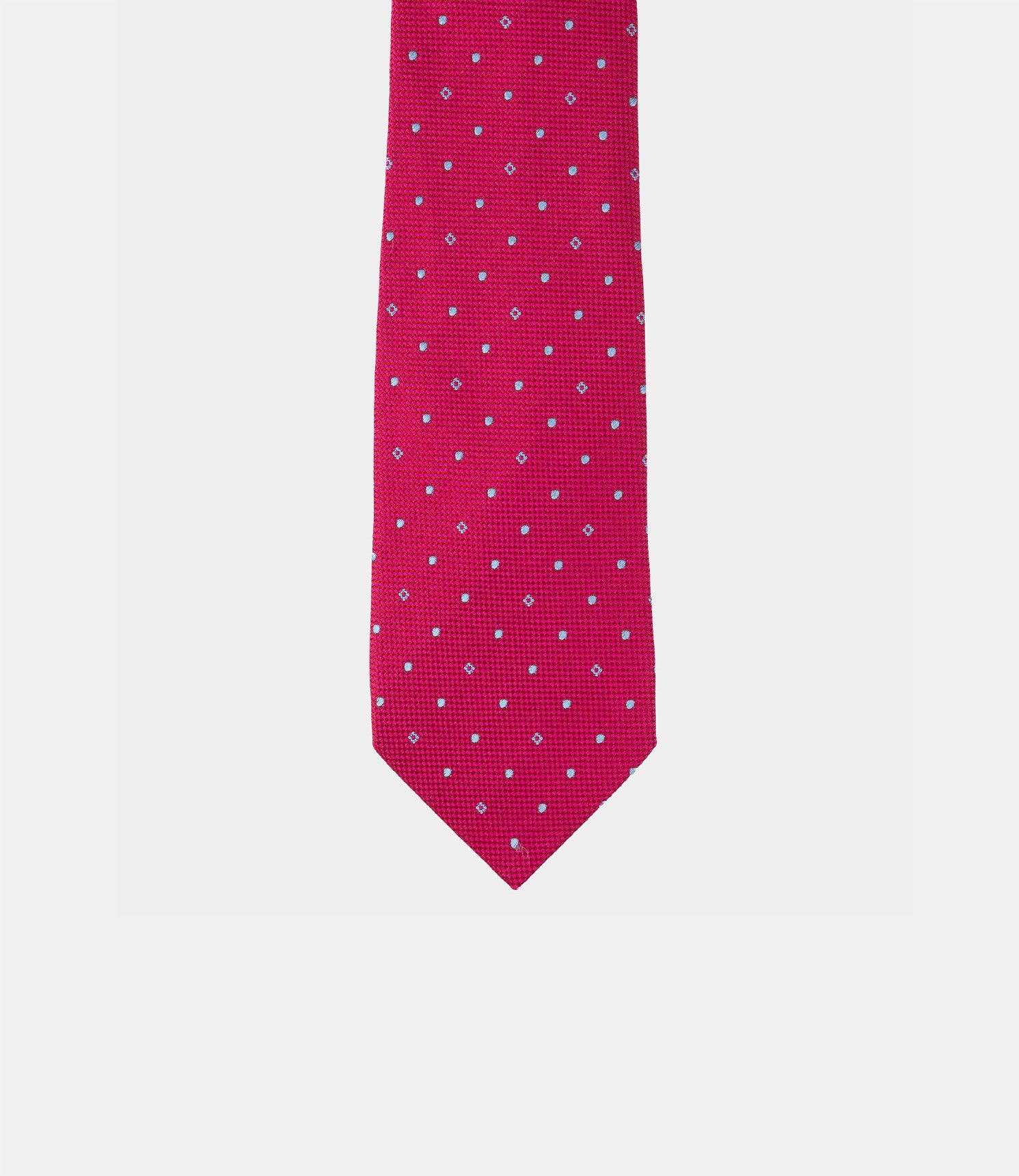 Miguel Bellido Corbatas Corbata in seta rossa 8 cm
