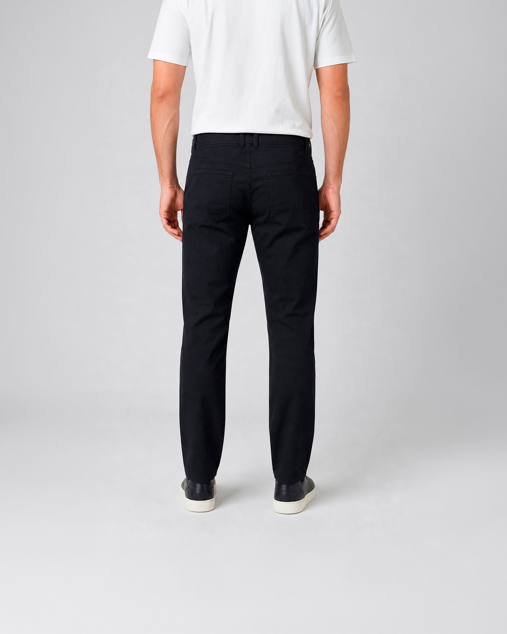 Miguel Bellido Pantalones pantalone casual 5 tasche blu in cotone elasticizzato