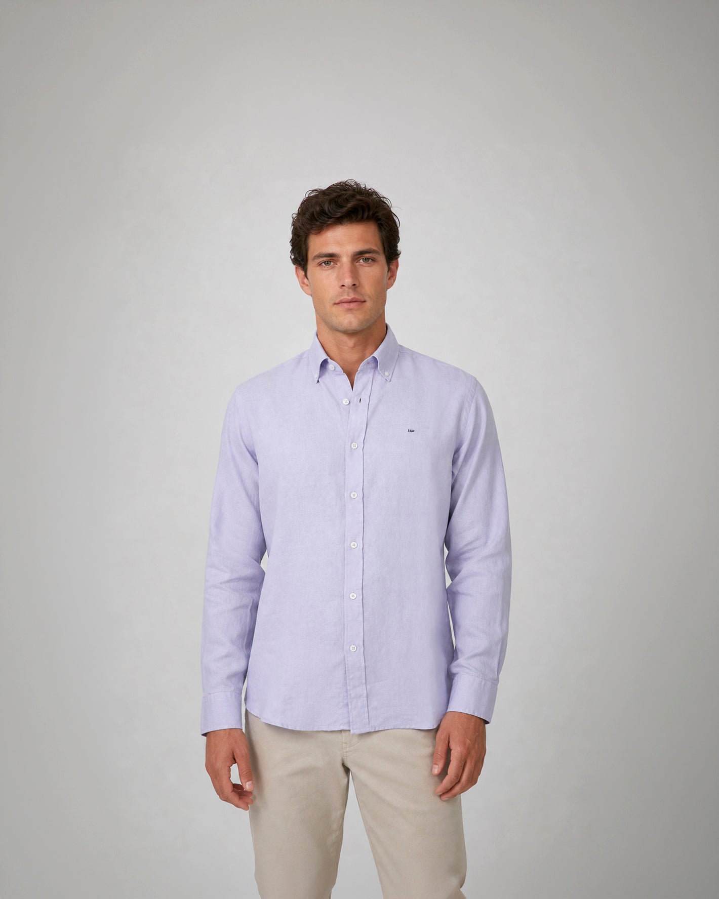 Miguel Bellido Camisas camicia casual in lino