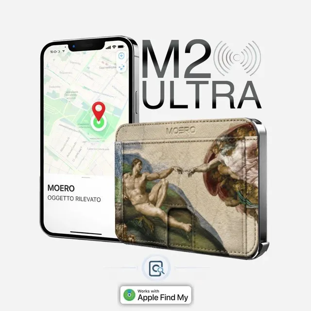 Moero Edizioni Speciali M2 Ultra La creazione di Adamo Limited Edition portafoglio MagSafe