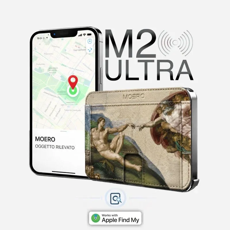 Moero Edizioni Speciali M2 Ultra La creazione di Adamo Limited Edition portafoglio MagSafe
