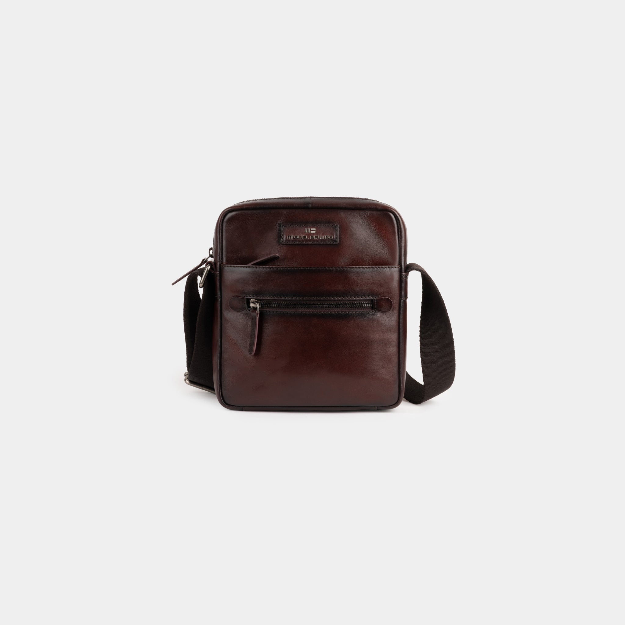 Miguel Bellido Bolsos cruzados para hombre Bolso cruzado Budapest borsa a tracolla in pelle