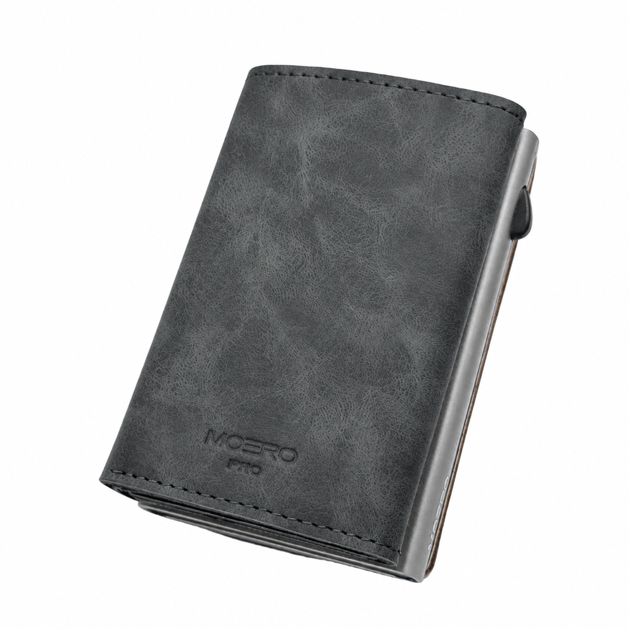 Moero Linea PRO PRO PLUS Zip portafoglio grigio RFID