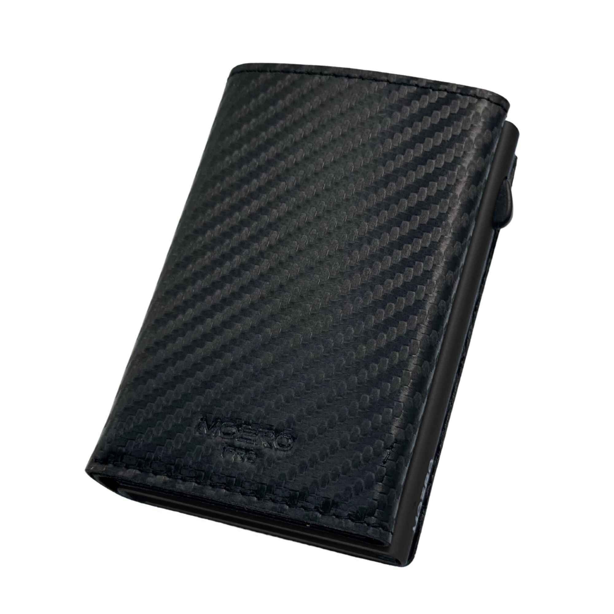 Moero Linea PRO PRO PLUS portafoglio nero 4.0 in carbonio RFID