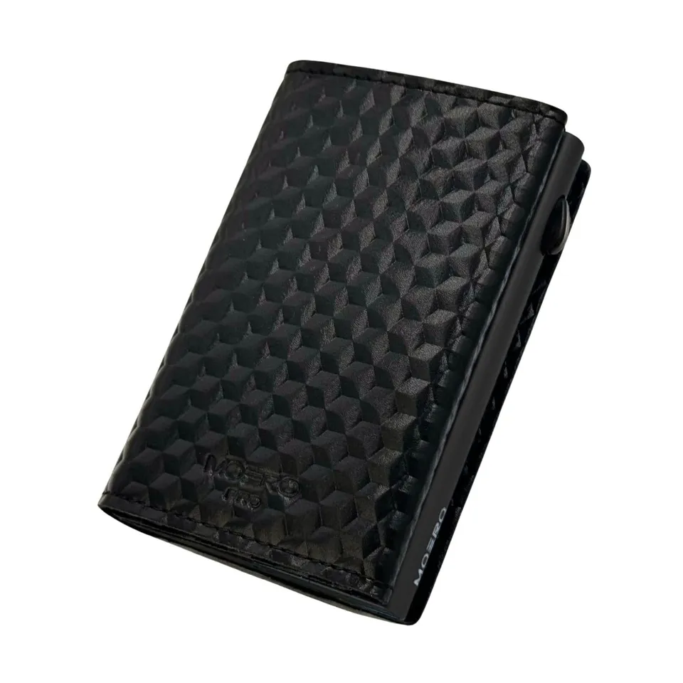 Moero Linea PRO PRO 3D Hologram portafoglio nero RFID