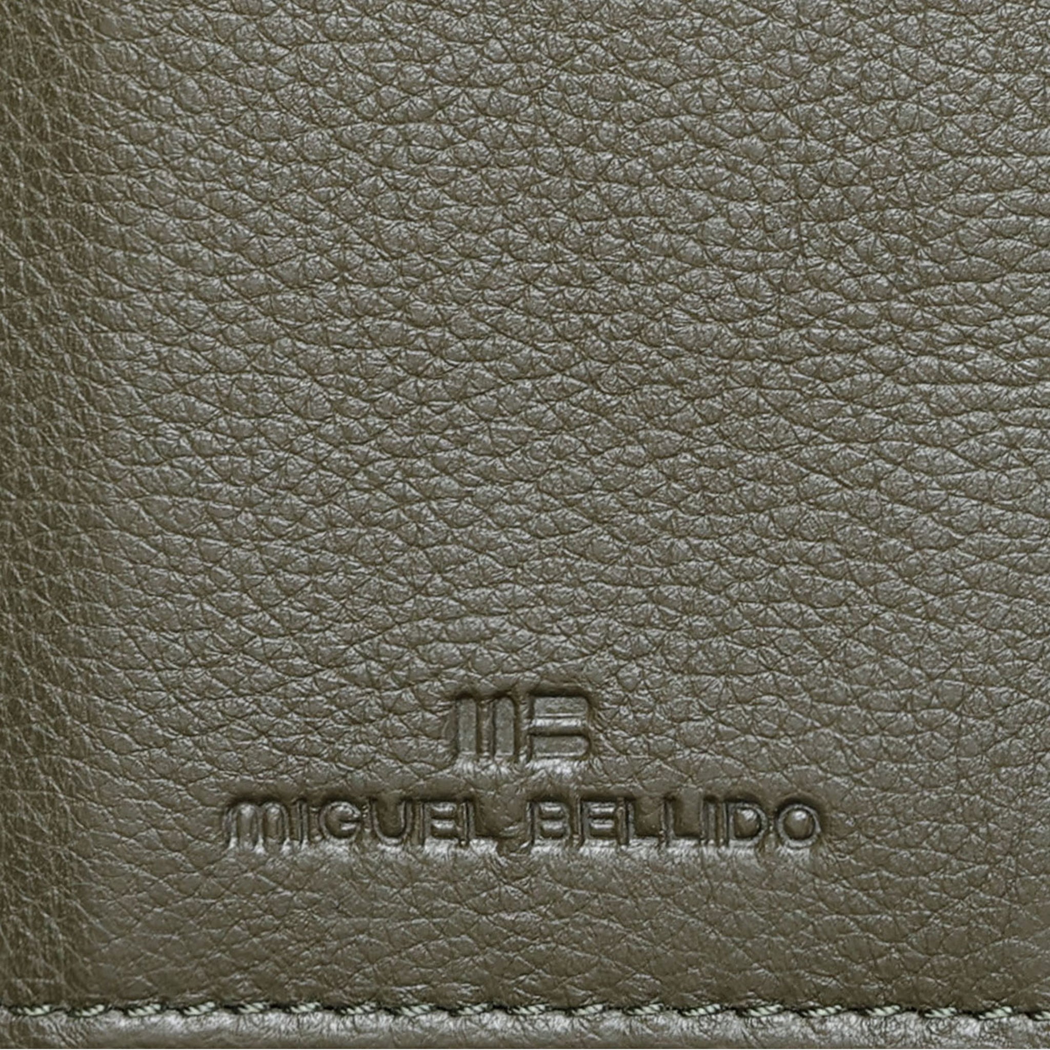 Miguel Bellido Carteras Cartera Milano con tarjetero en piel de vacuno portafoglio Nero RFID