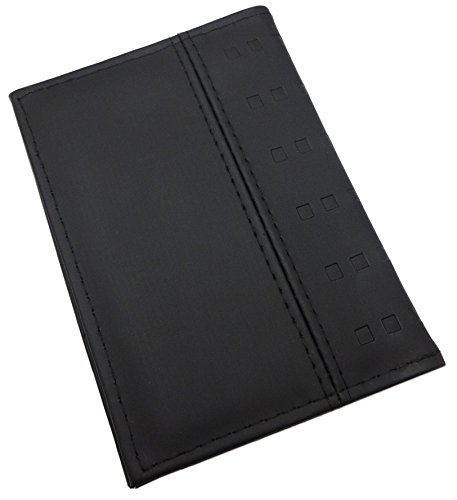 myledershop Karten- und Ausweisetuis portadocumenti nero 6 scomparti