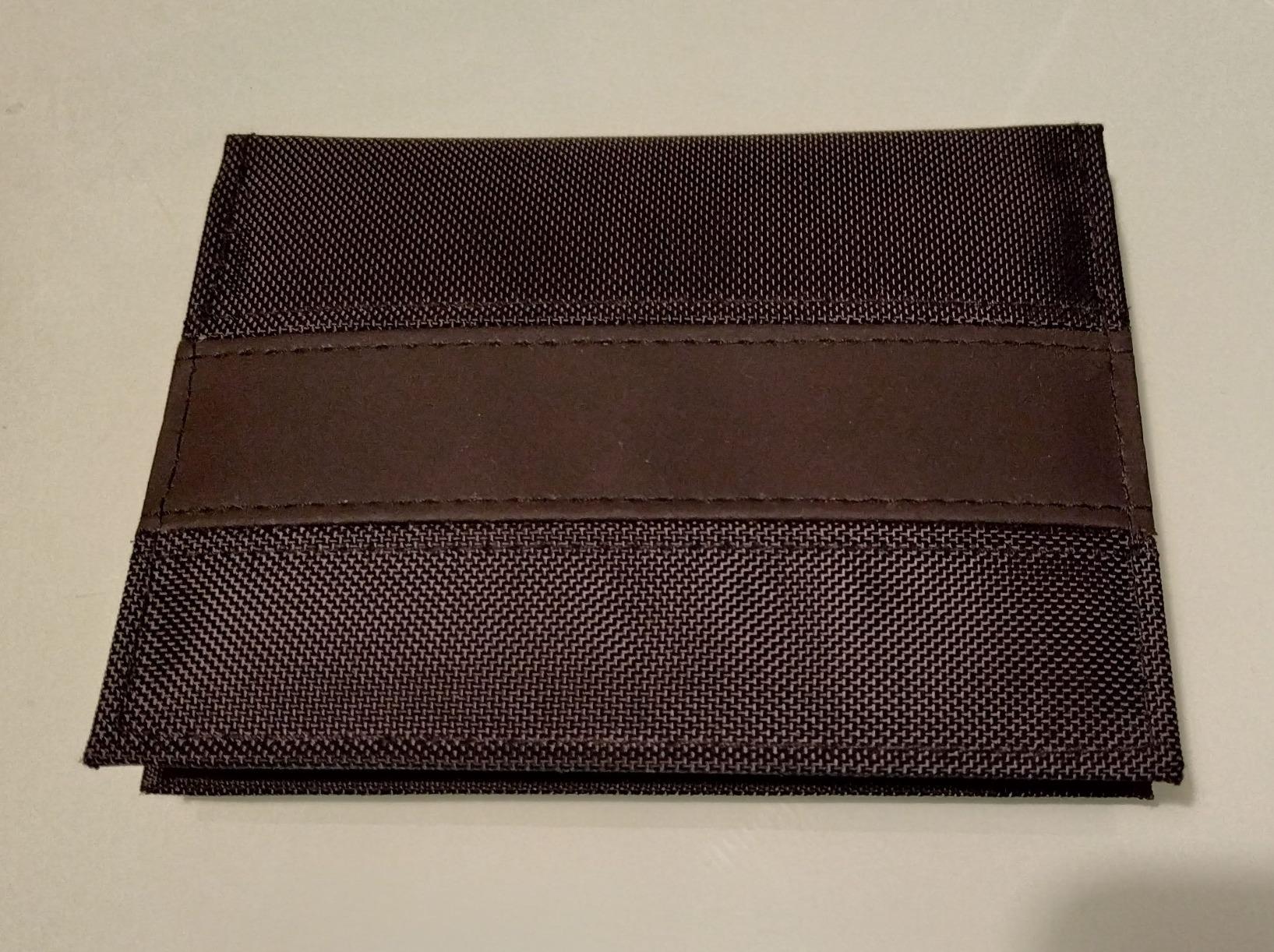 myledershop Karten- und Ausweisetuis porta documenti 6 scomparti nylon similpelle