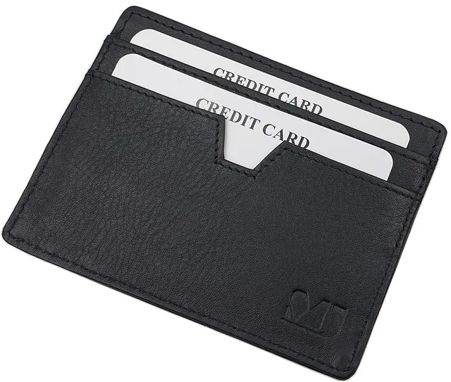 myledershop Kredit- und Visitenkartenetuis porta carte di credito in vacchetta