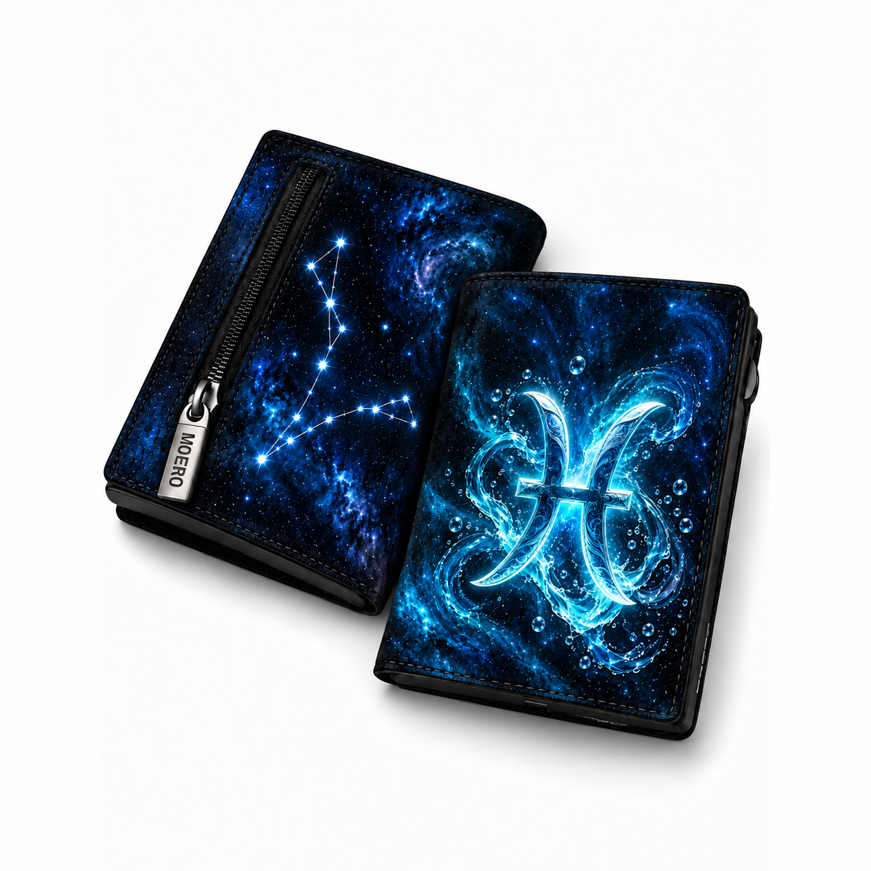 Moero Edizioni Speciali Pro Pesci Zodiac Limited Edition portafoglio RFID