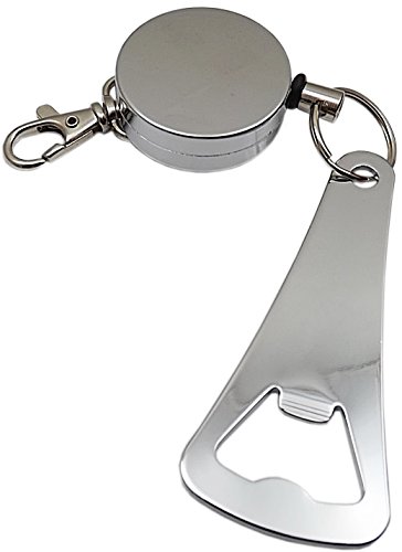 myledershop Jojo’s / Rollmatiks portachiavi Rollmatic argento con apribottiglie