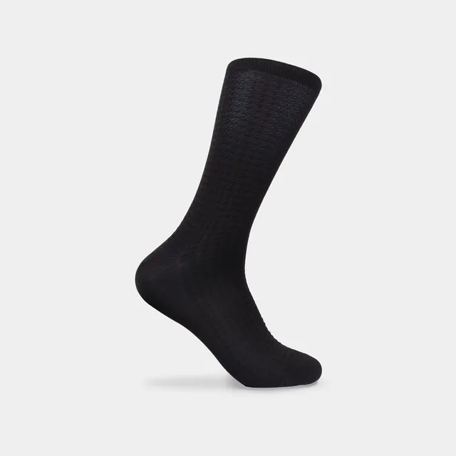 Miguel Bellido Calcetines calzino corto nero 39-42, 43-46 in cotone mercerizzato