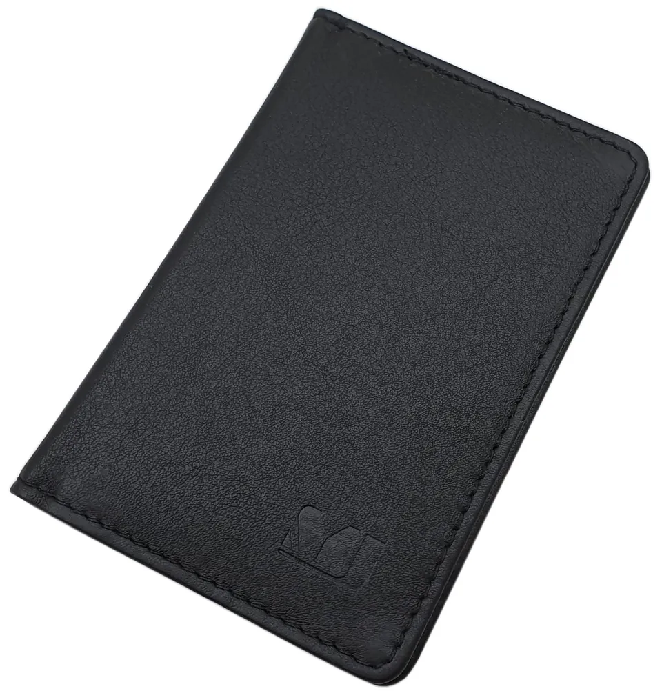myledershop Kredit- und Visitenkartenetuis MJ-Design-Germany porta carte in pelle nero RFID NFC