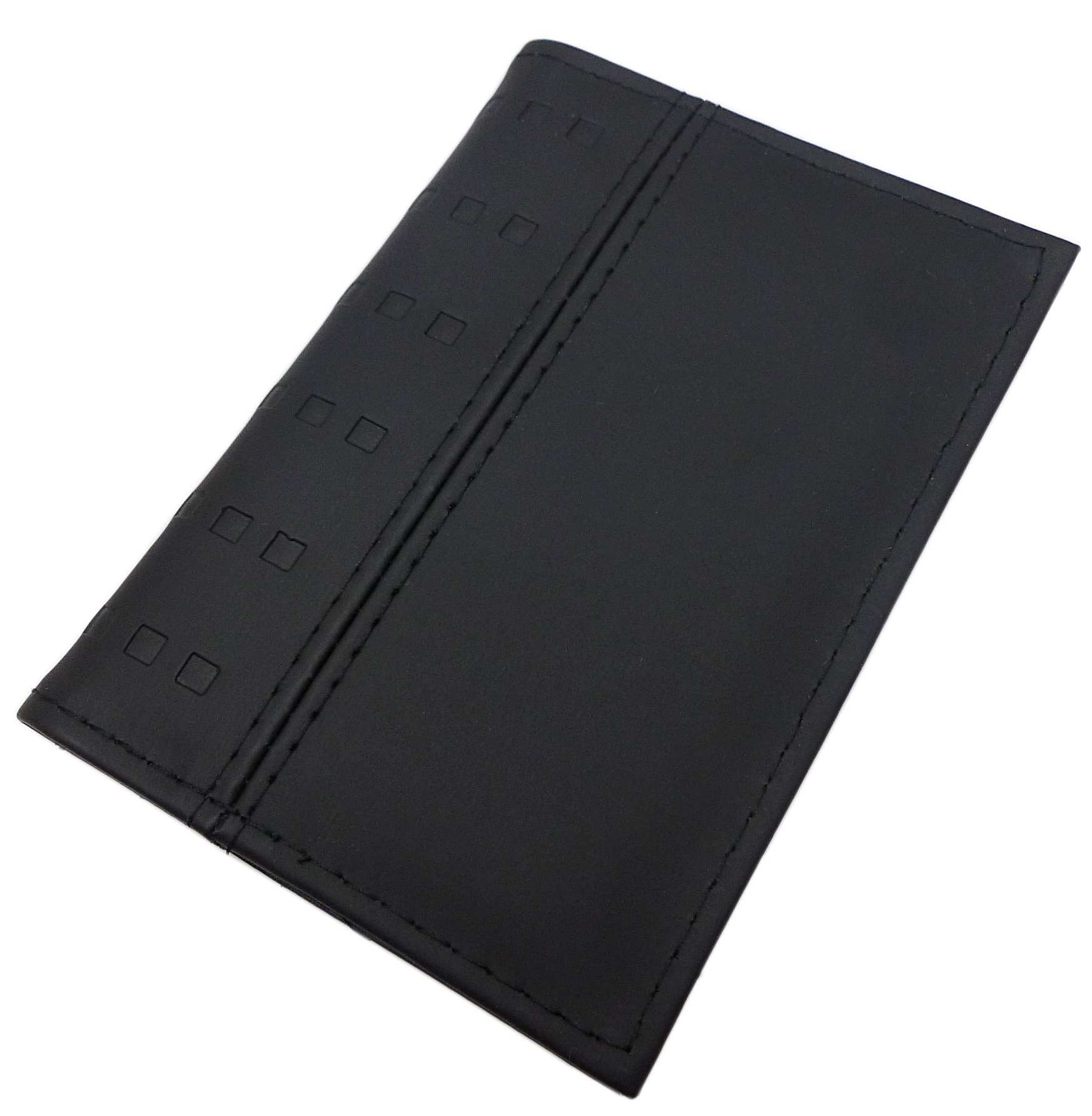 myledershop Karten- und Ausweisetuis portadocumenti nero 6 scomparti