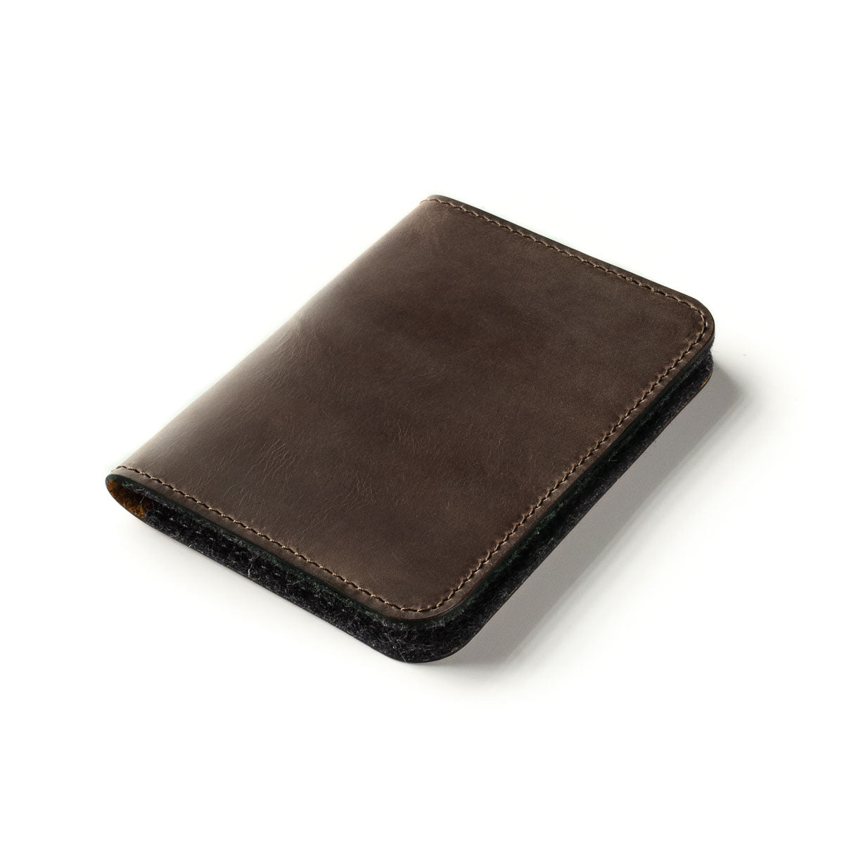 Crazy Horse Craft Wallets & Card Holders portafoglio passaporto Classic Brown