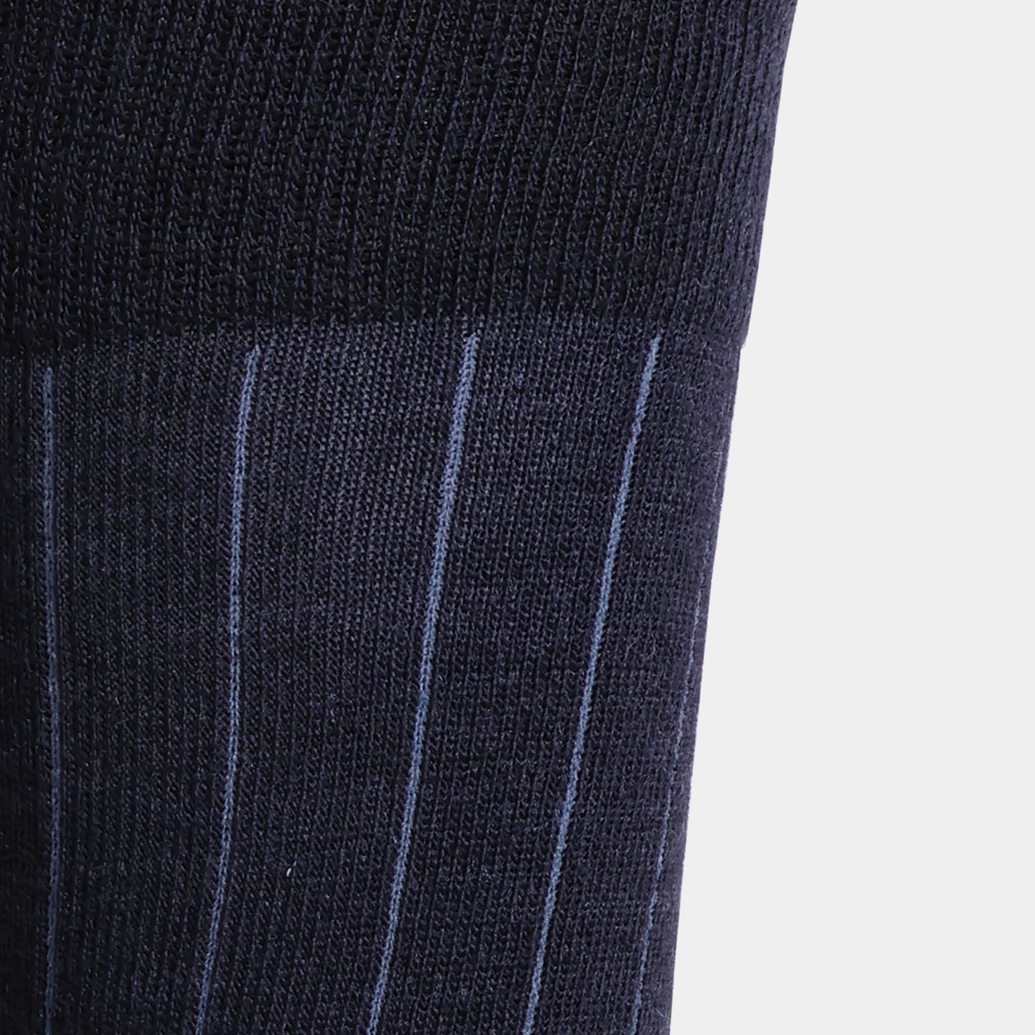 Miguel Bellido Calcetines Calzino corto in lana merino blu