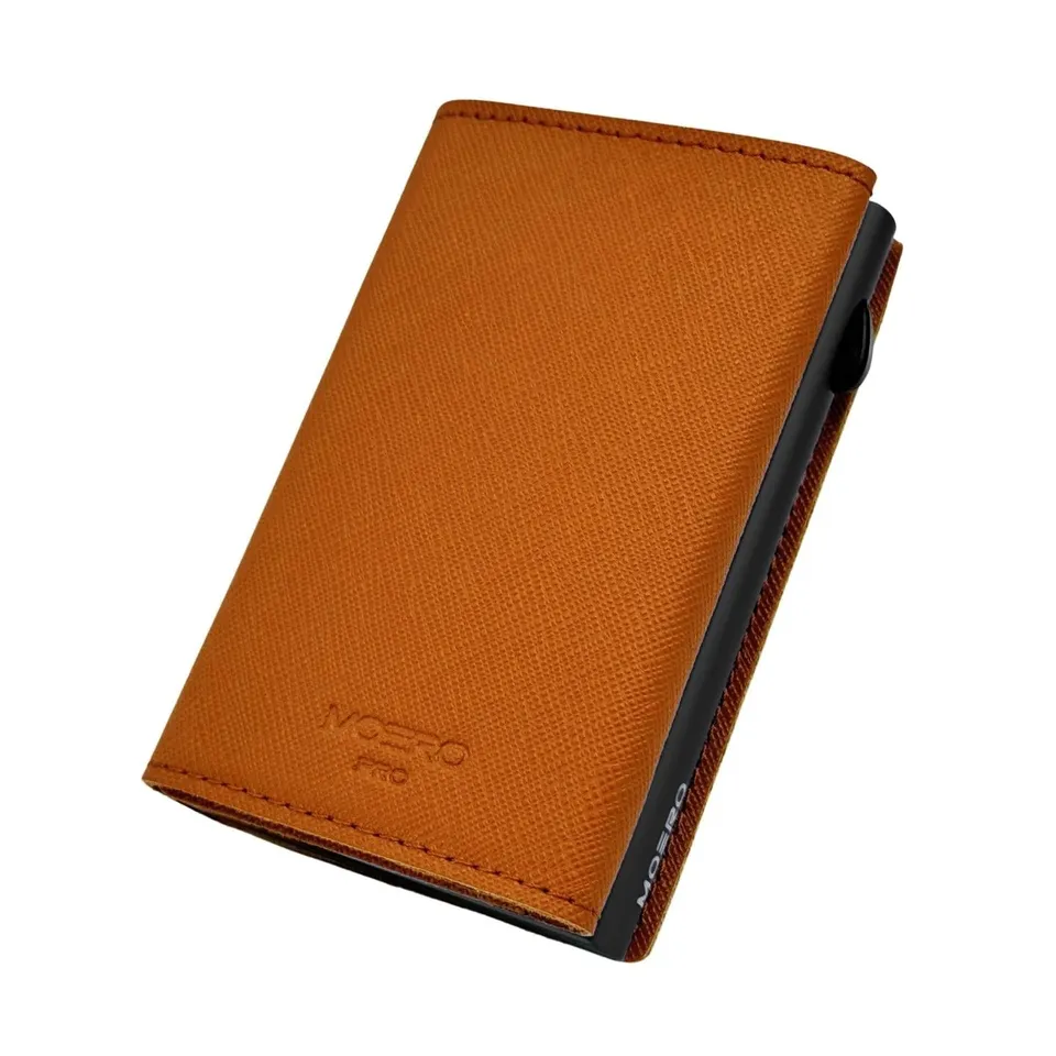 Moero Linea PRO Zip Saffiano portafoglio Ghianda 4.0 RFID