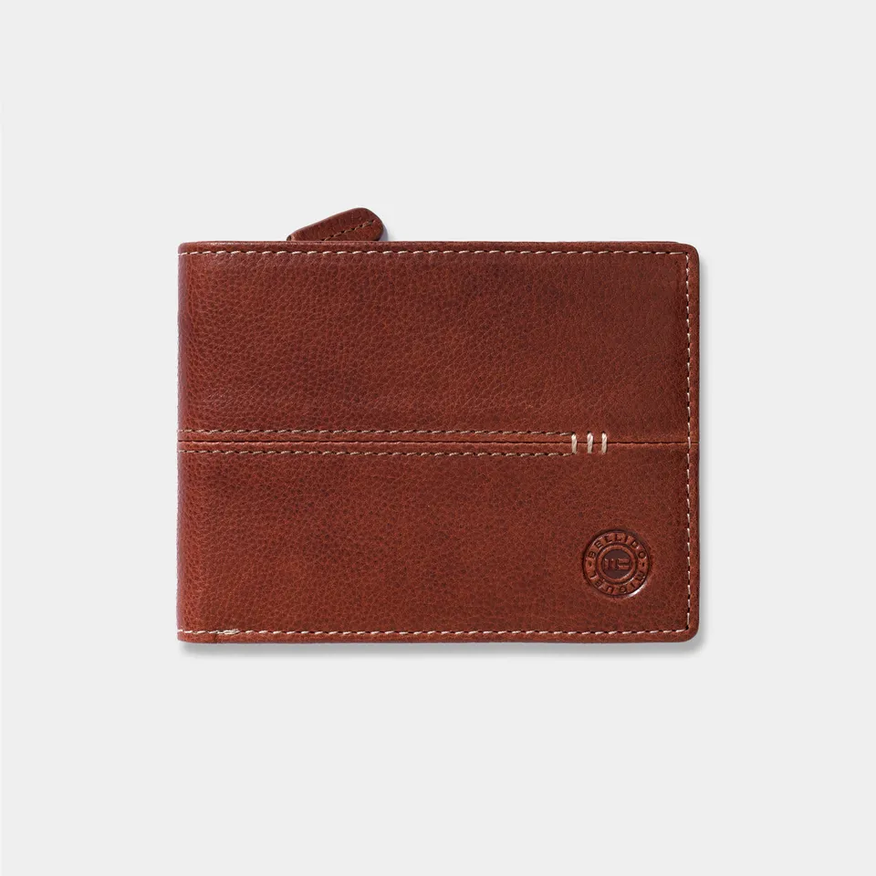 Miguel Bellido Carteras Bristol portafoglio in pelle con portamonete RFID