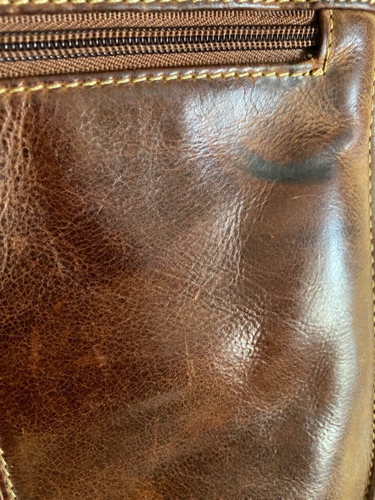Visconti Hunters Bags 18410 Jasper borsa messenger in pelle Olio Marrone