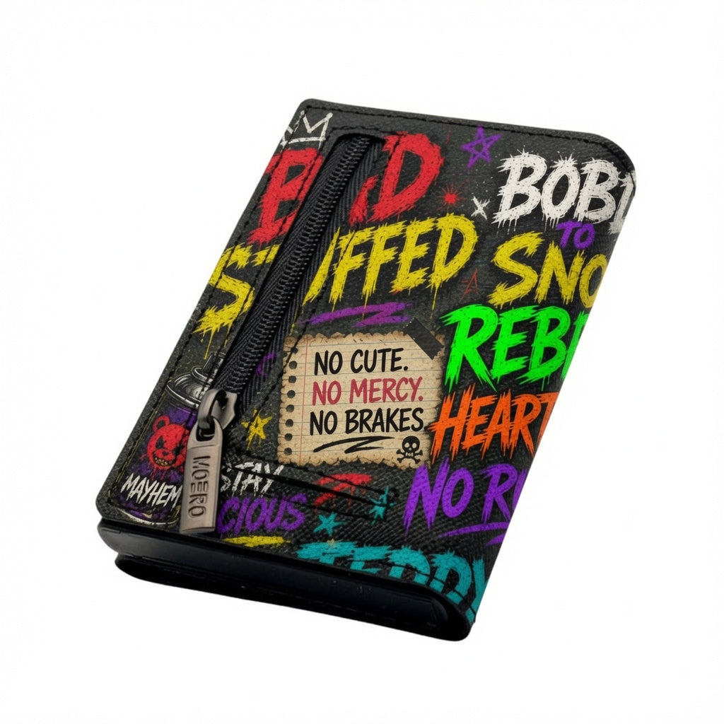 Moero Edizioni Speciali Pro Teddy Bad Stuffed portafoglio RFID