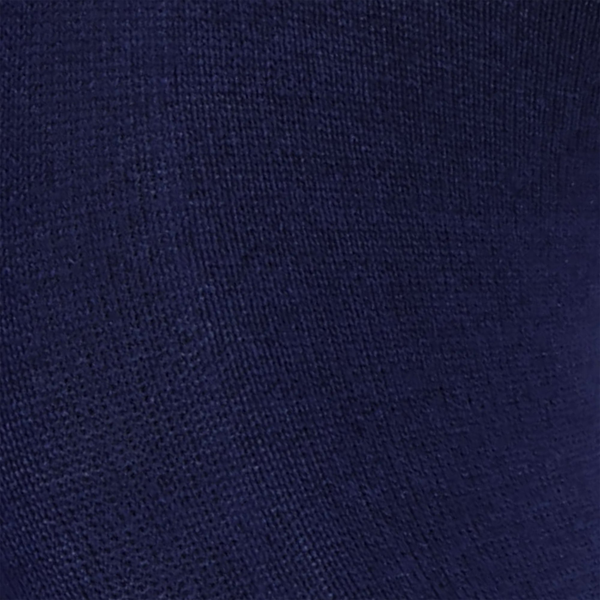 Miguel Bellido Calcetines calzini invisibili in cotone mercerizzato blu