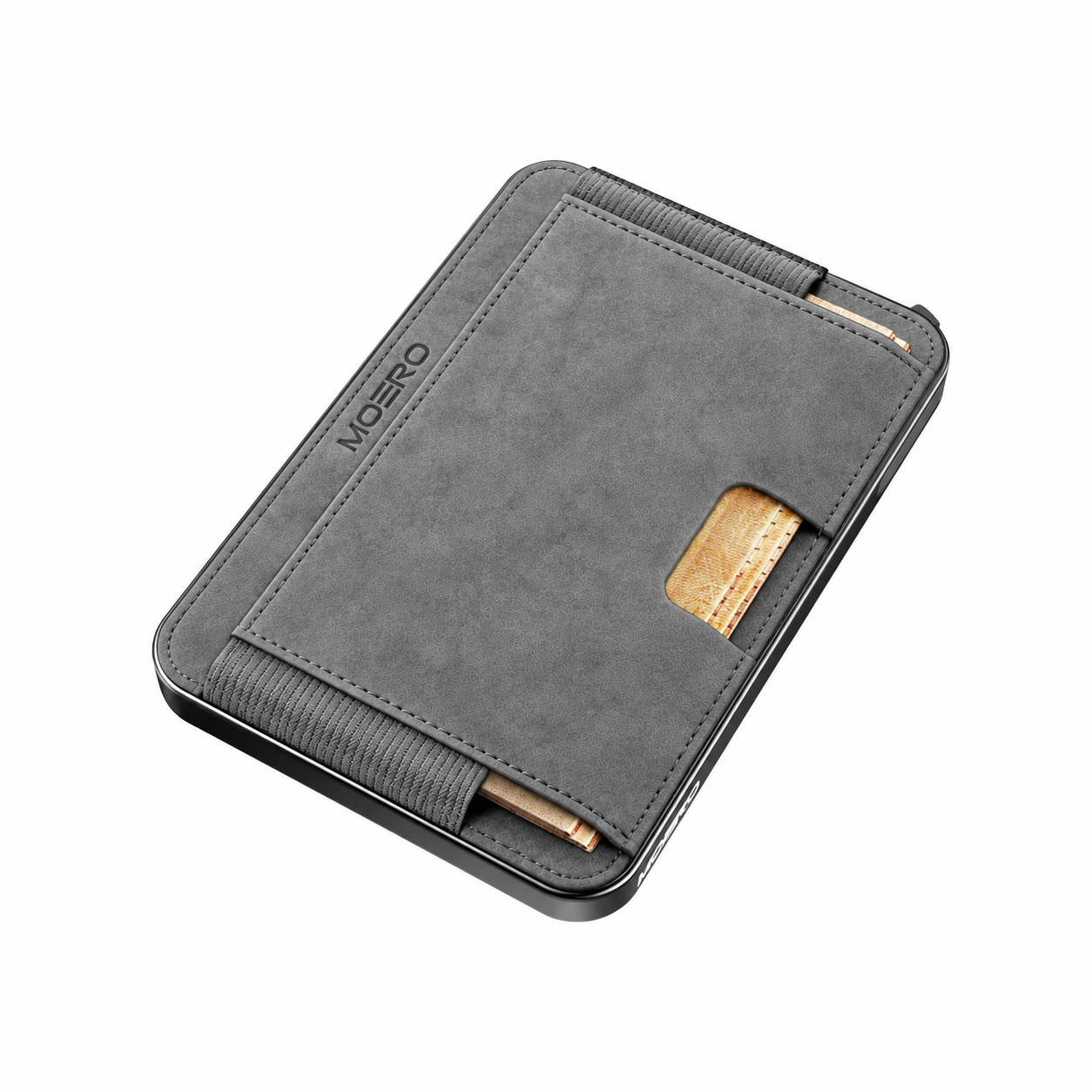 Moero Linea M2 M2 Pro portafoglio grigio MagSafe RFID