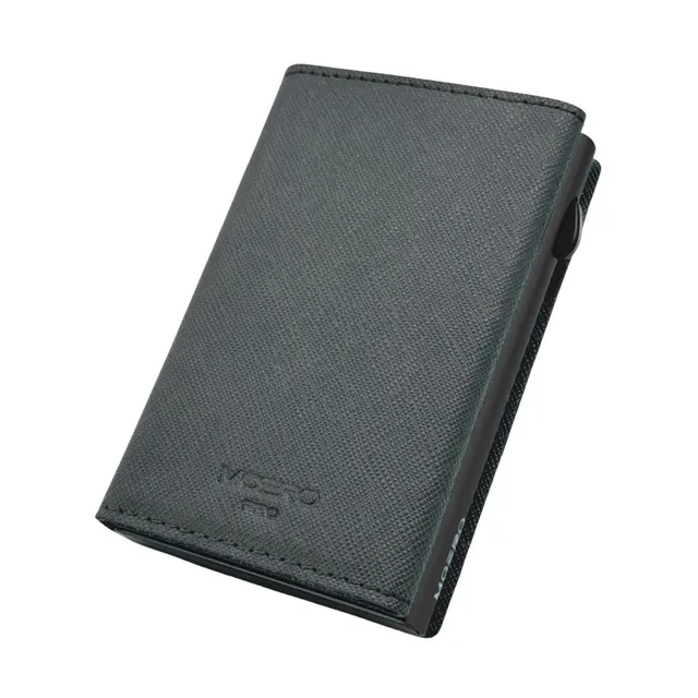 Moero Linea PRO Saffiano portafoglio grigio 4.0 RFID