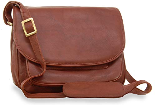 Visconti Atlantic 2195 borsa a tracolla media Marrone