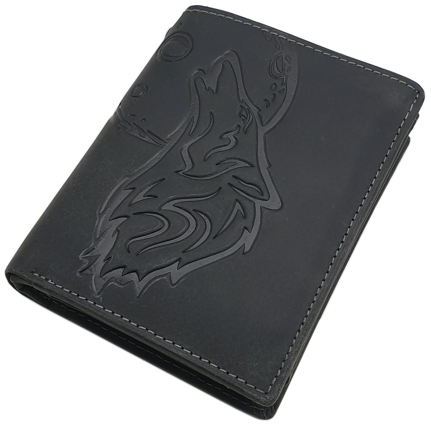 myledershop Herren Geldbörsen Modello 2 orizzontale cognac portafoglio bufalo