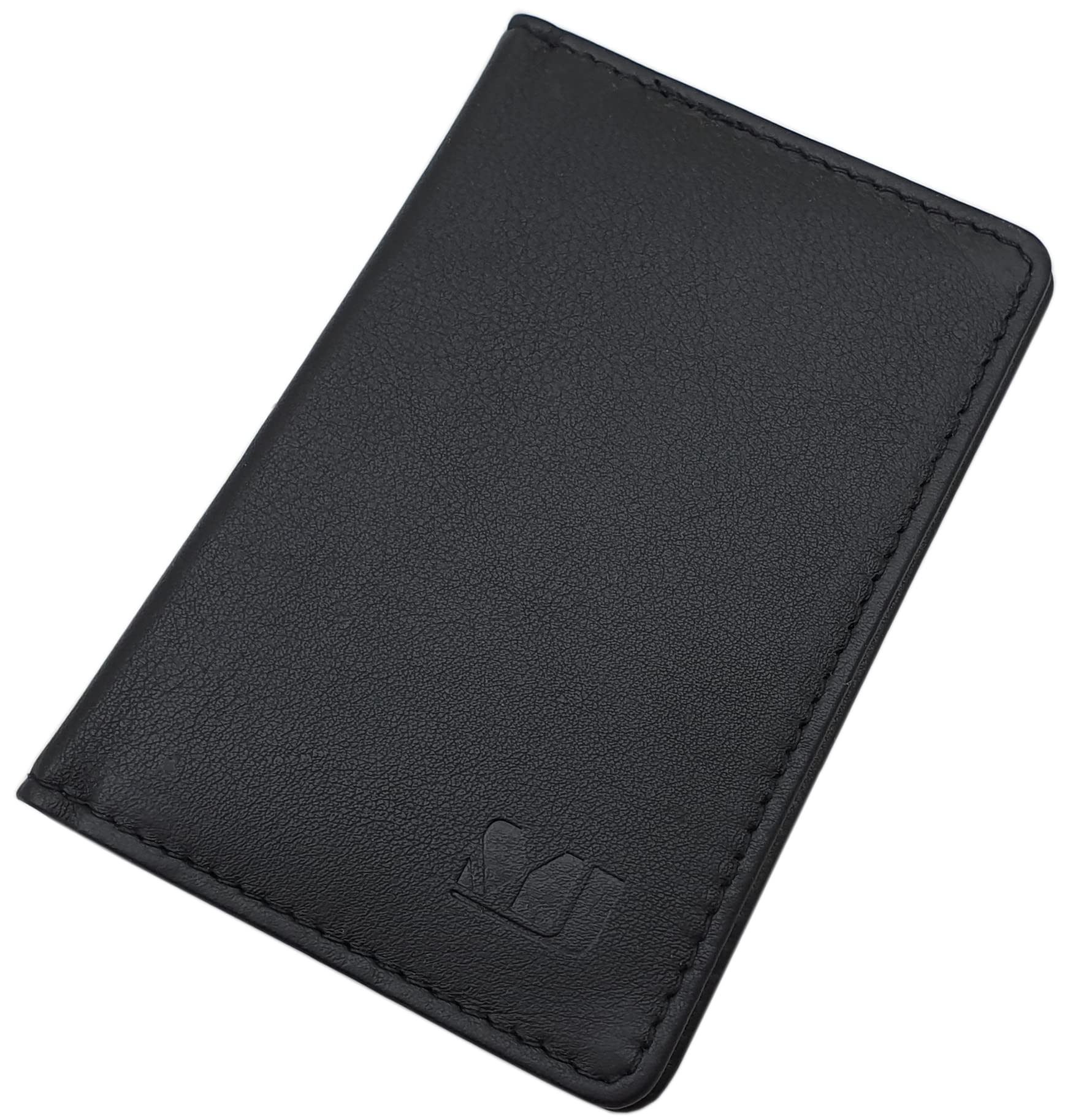 myledershop Kredit- und Visitenkartenetuis MJ-Design-Germany porta carte in pelle nero RFID NFC