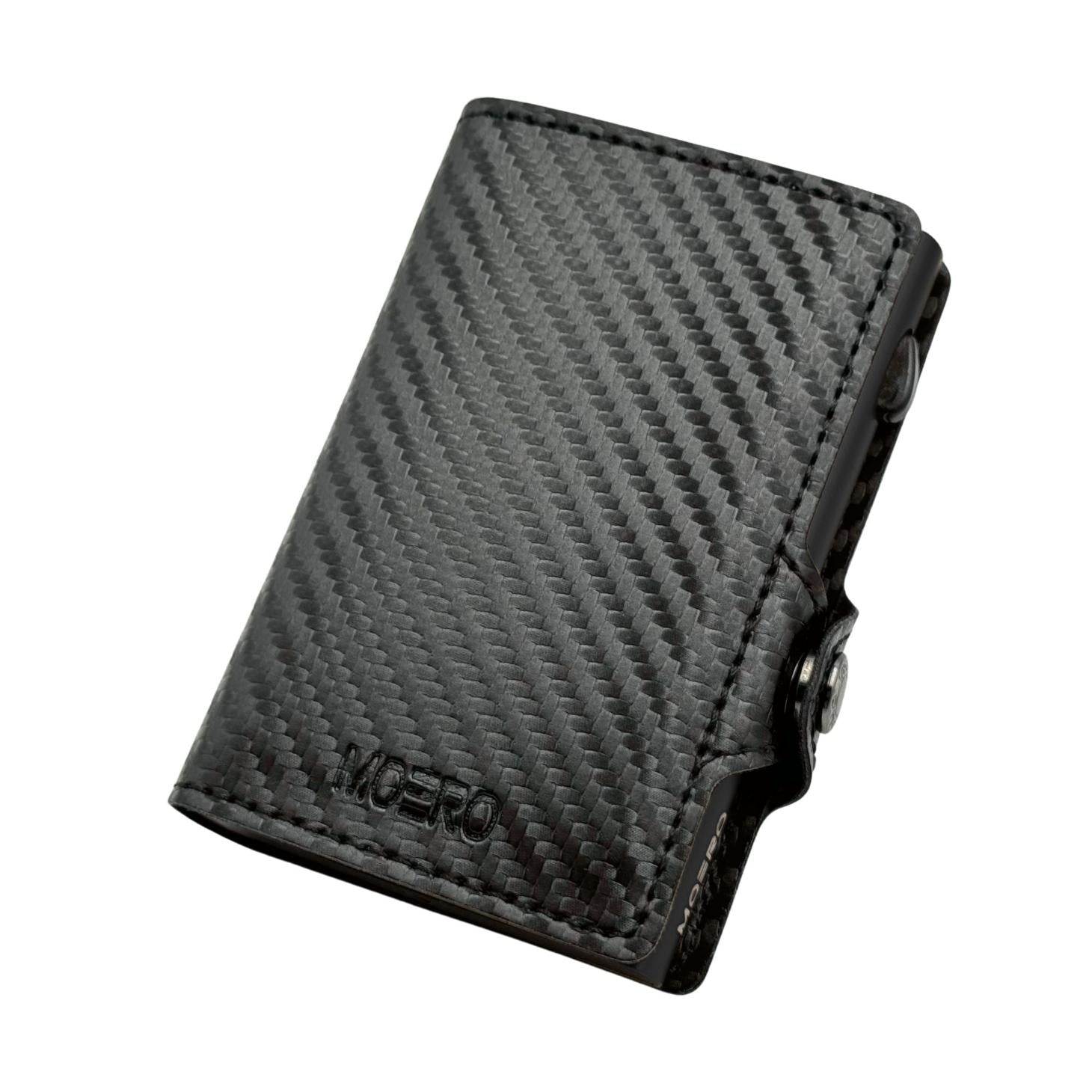 Moero Linea Classic Classic Carbon portafoglio nero 4.0 RFID