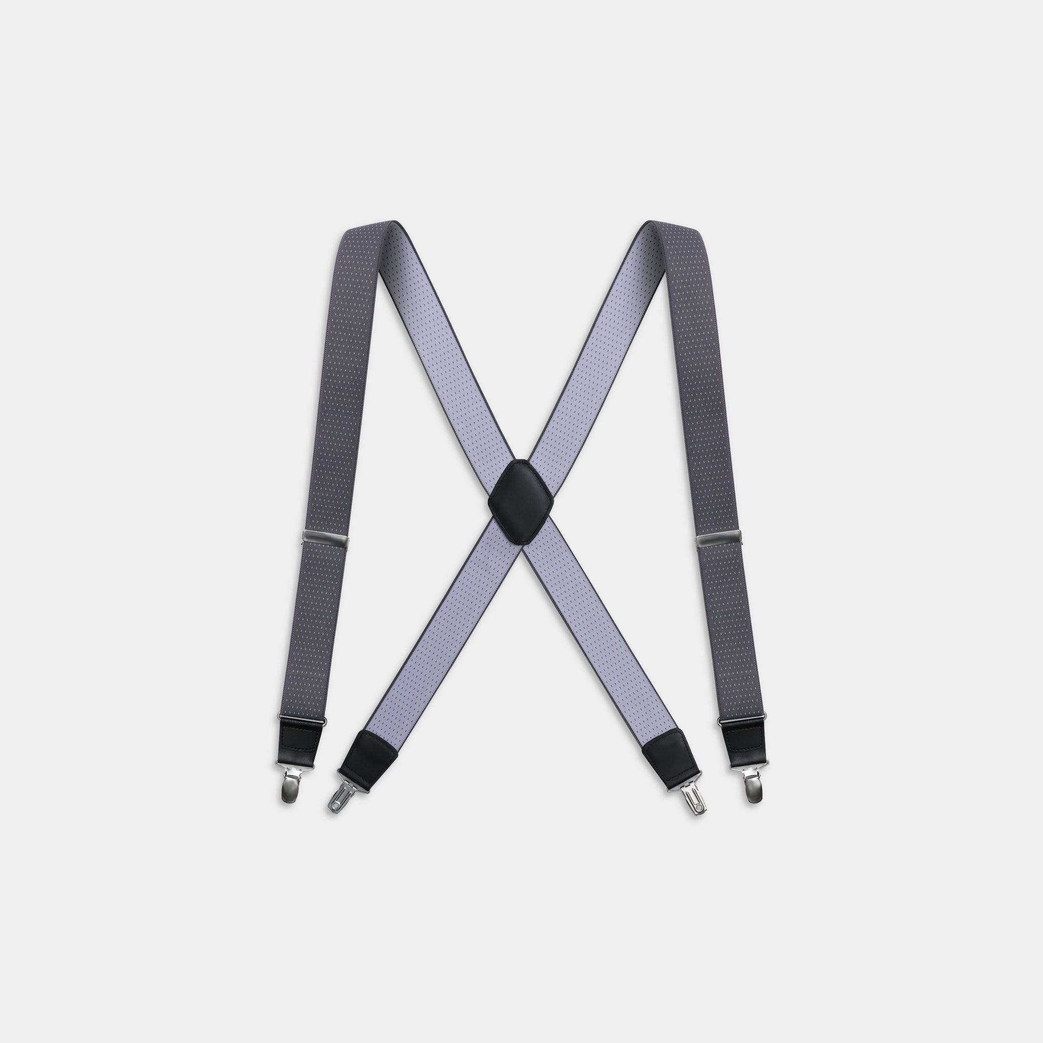 Miguel Bellido Tirantes bretelle elastiche a pois blu