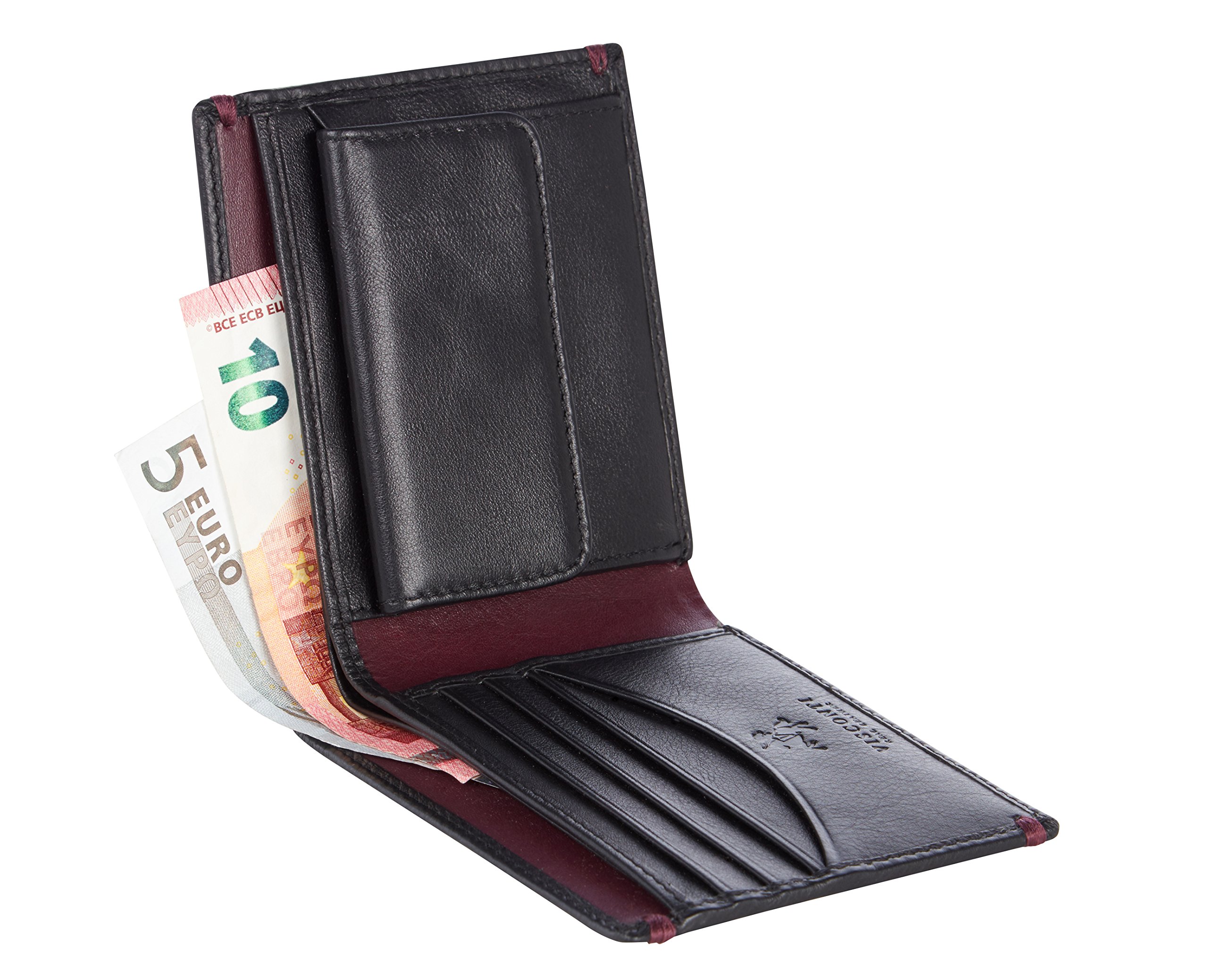 Visconti Hunters Wallets portafoglio uomo vera pelle Tap'n'Go RFID con portamonete