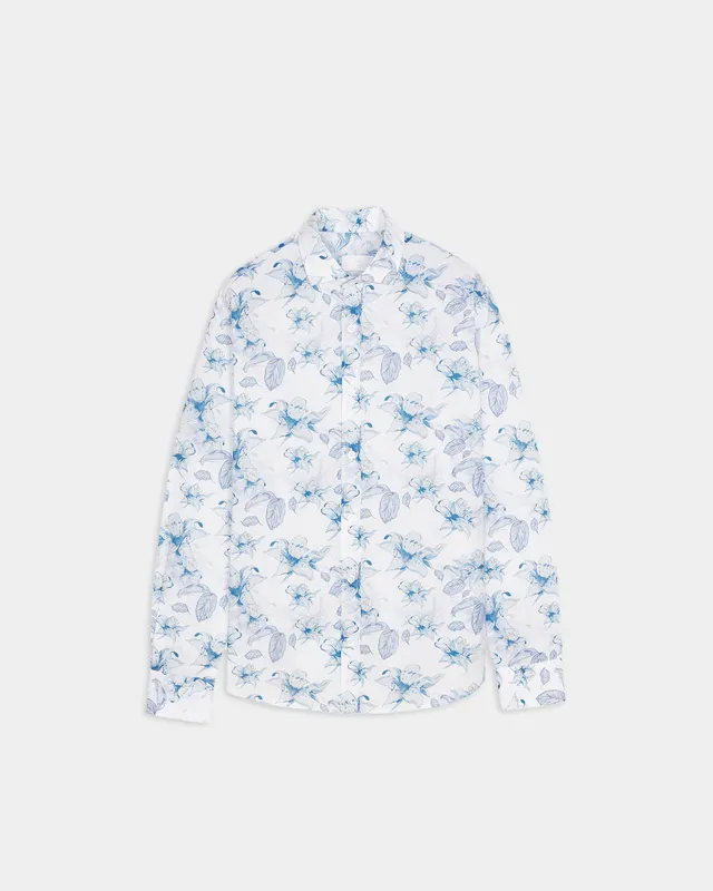 Miguel Bellido Camisas camicia casual stampata in cotone