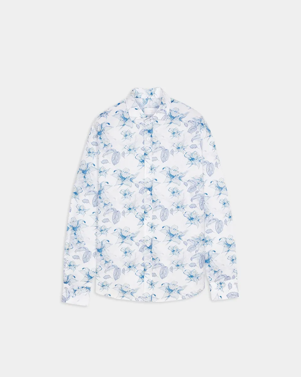Miguel Bellido Camisas camicia casual stampata in cotone