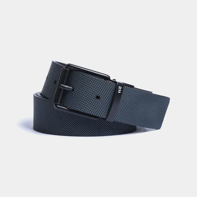 Miguel Bellido Cinturones cinturón reversible grabado piel vacuno Navy talla 85
