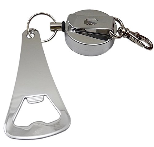 myledershop Jojo’s / Rollmatiks portachiavi Rollmatic argento con apribottiglie