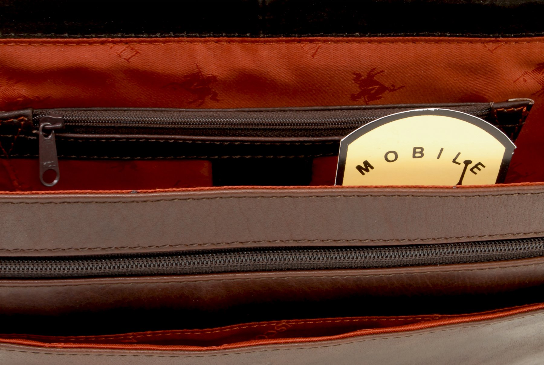 Visconti Hunters Bags ML23 Carter borsa messenger marrone in pelle