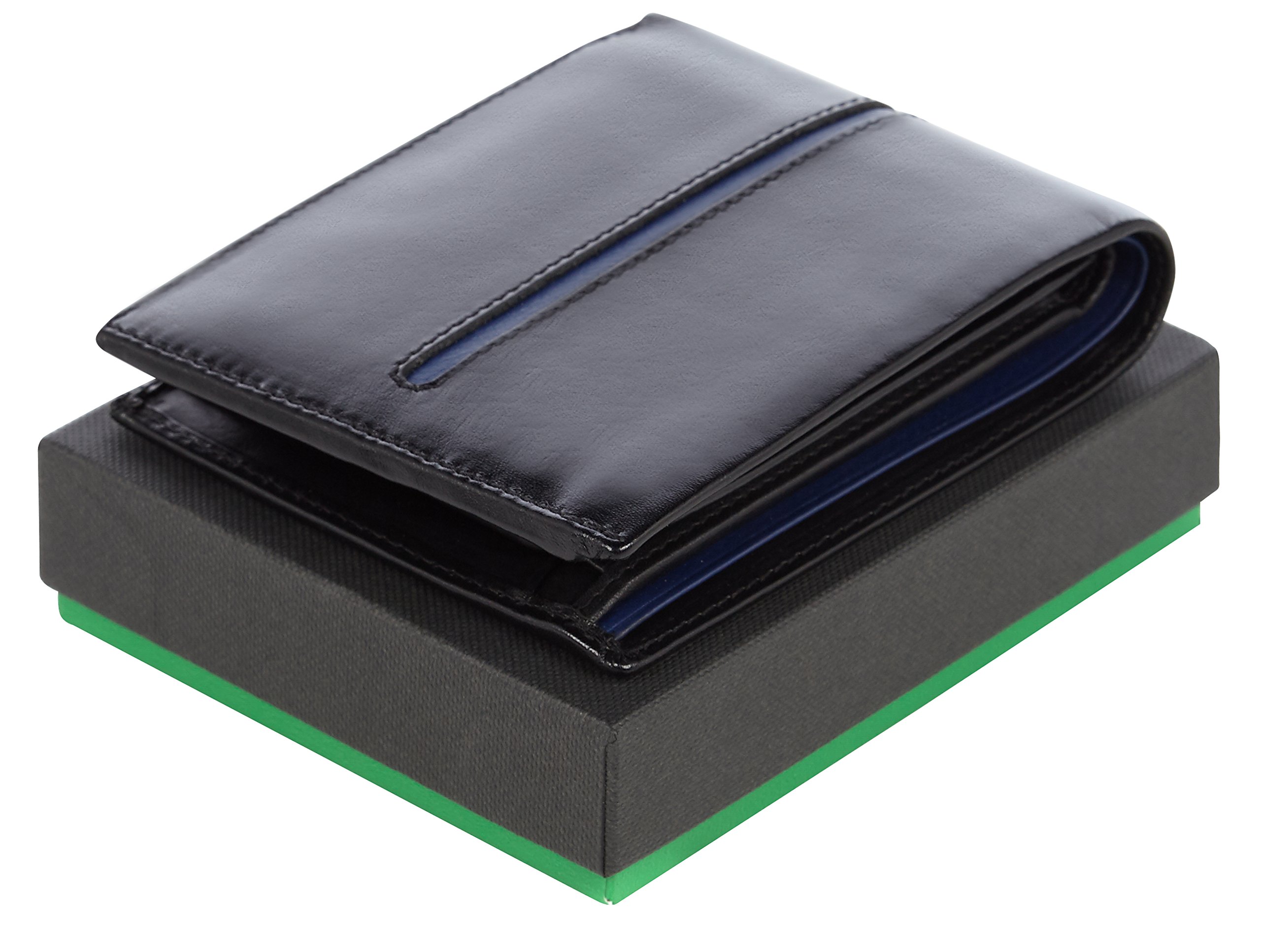 Visconti Monza portafoglio uomo in pelle RFID nero