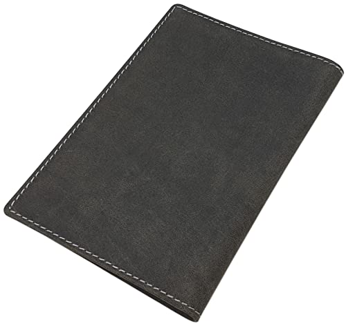 myledershop Karten- und Ausweisetuis portadocumenti in pelle di bufalo grigio