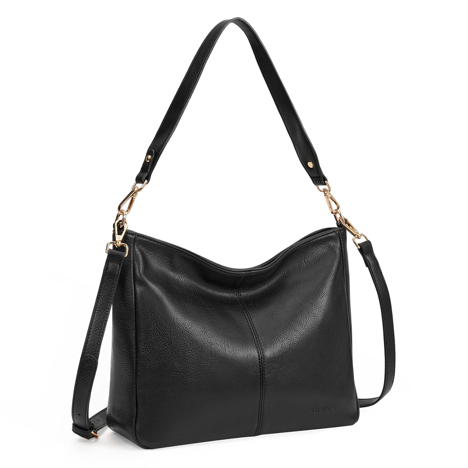 GOIACII BAG borsa a tracolla grande color caffè