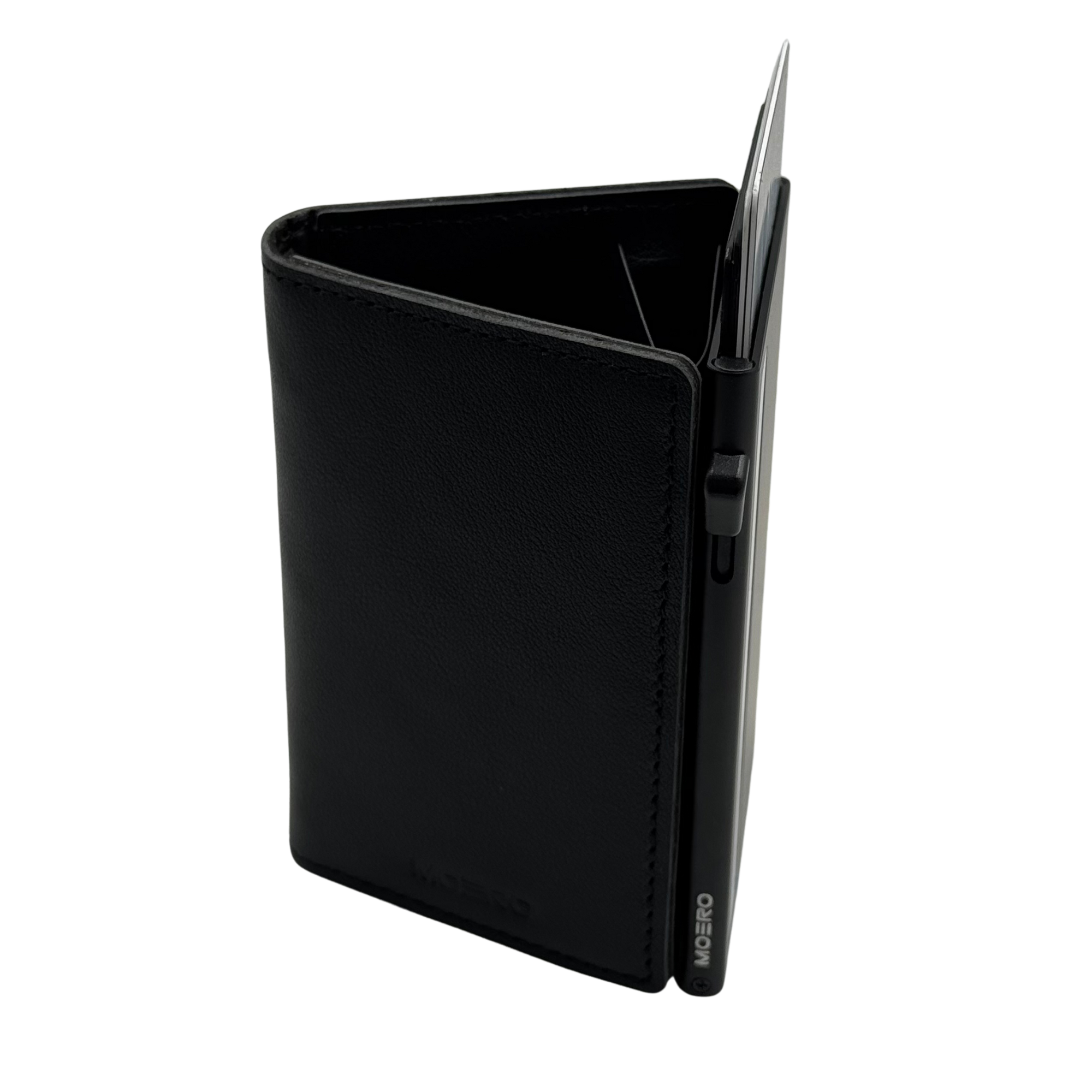 Moero Linea Air AIR Portafoglio Black 9,7 cm RFID sottile