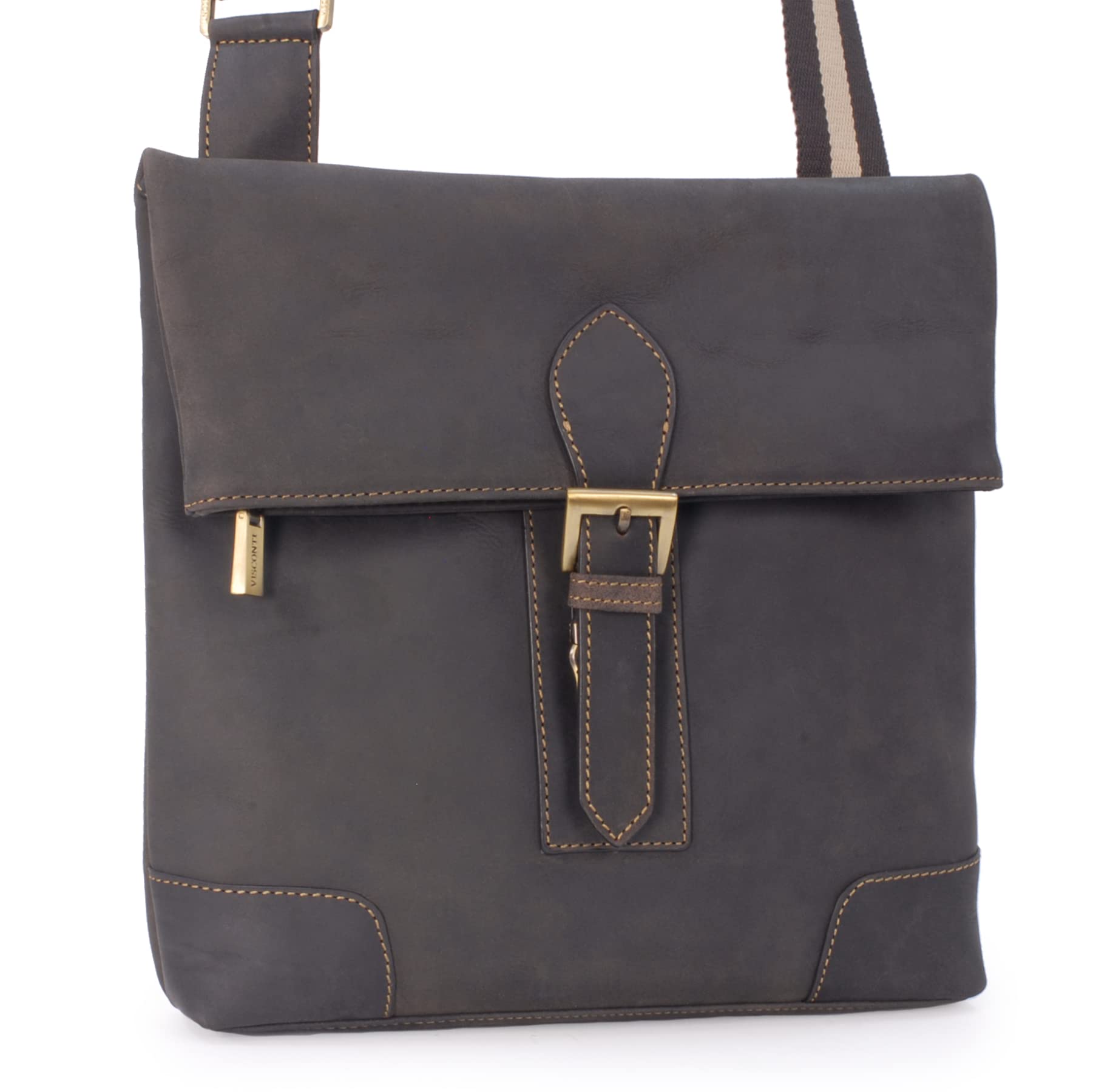 Visconti Hunters Bags 16058 George borsa a tracolla in pelle