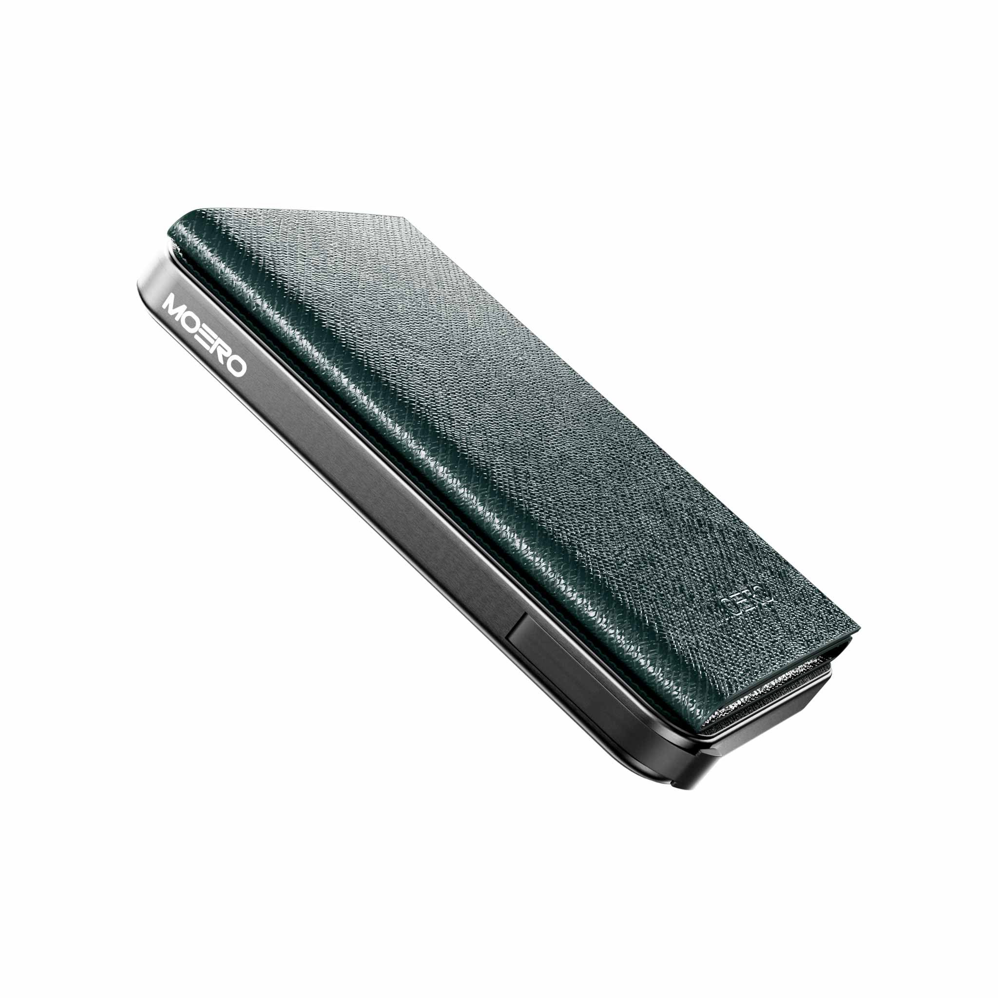 Moero Linea M2 M2 Pro Plus portafoglio verde MagSafe RFID