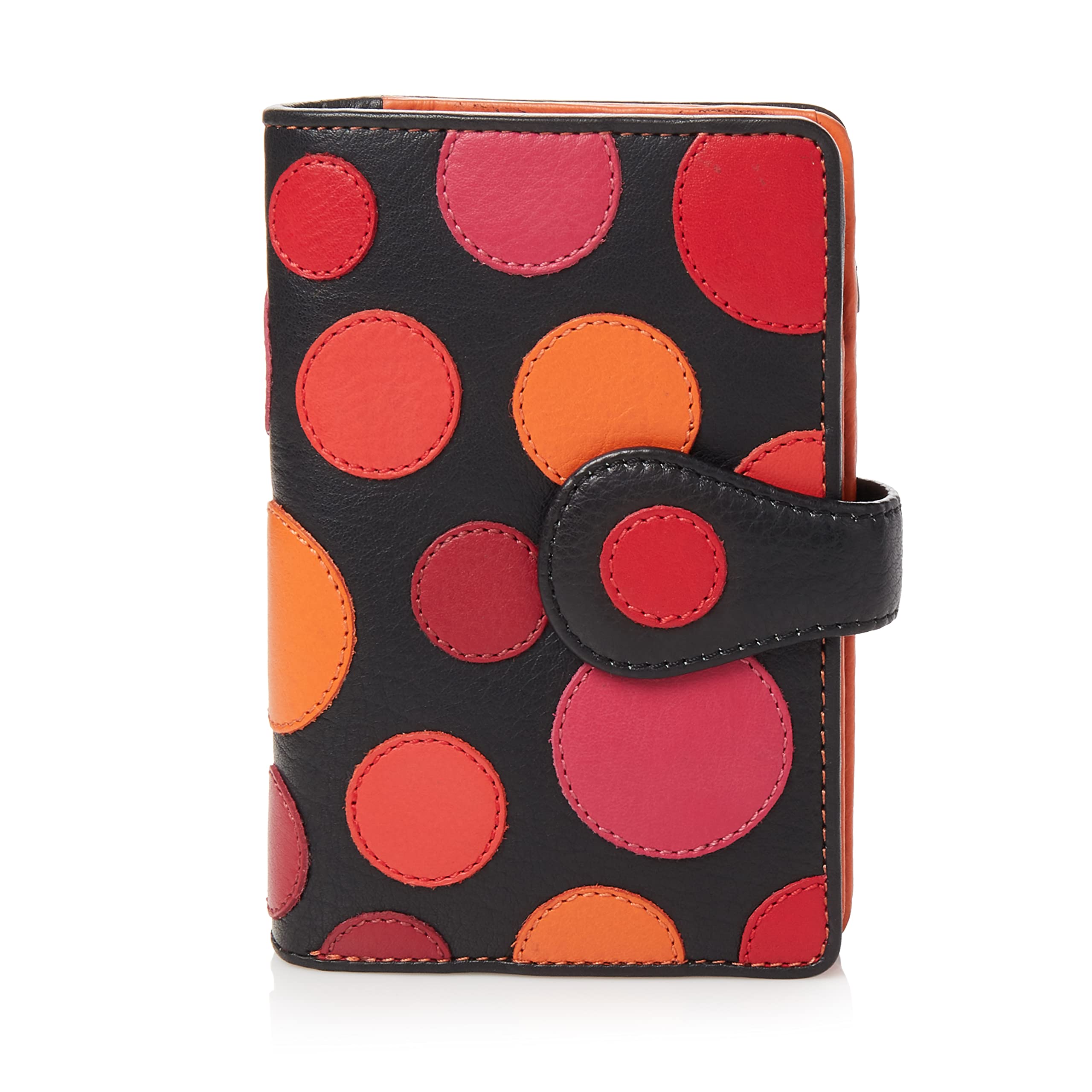 Visconti Polka portafoglio donna P1 M 14x10 cm Bacca RFID